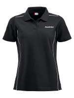 Damen Poloshirt New Alpena Schwarz